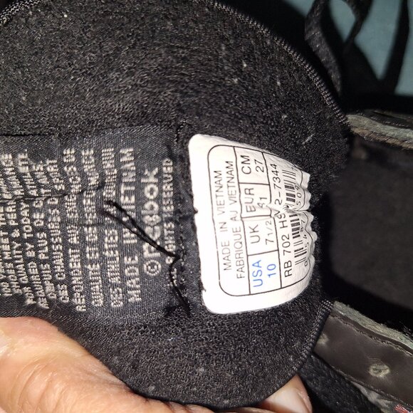 Reebok Princess Sneaker - Black - Size 10 - Picture 7 of 7